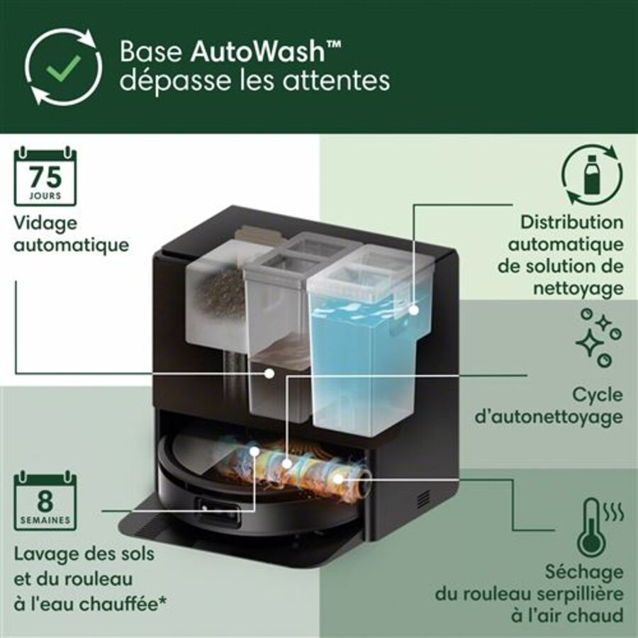 IROBOT ROOMBA MAX 706 COMBO + AUTOWASH n°7