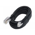 Temium CORDON TELEPHONIQUE 5M RJ11 MALE / RJ45 MALE