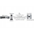 Temium CORDON TELEPHONIQUE 5M RJ11 MALE / RJ45 MALE