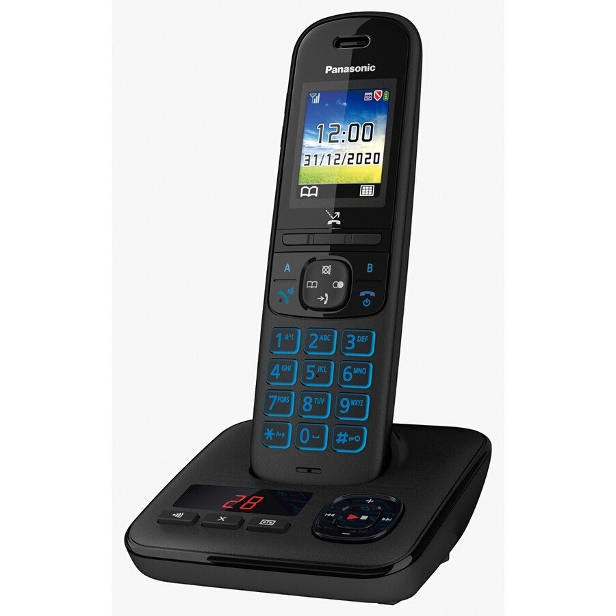 Téléphone fixe Panasonic KX-TGC322FRB - DARTY Réunion