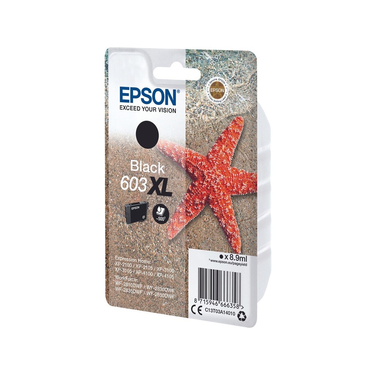 Cartouche d'encre originale Epson 603XL Noir